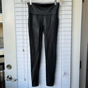 Spanx faux leather leggings